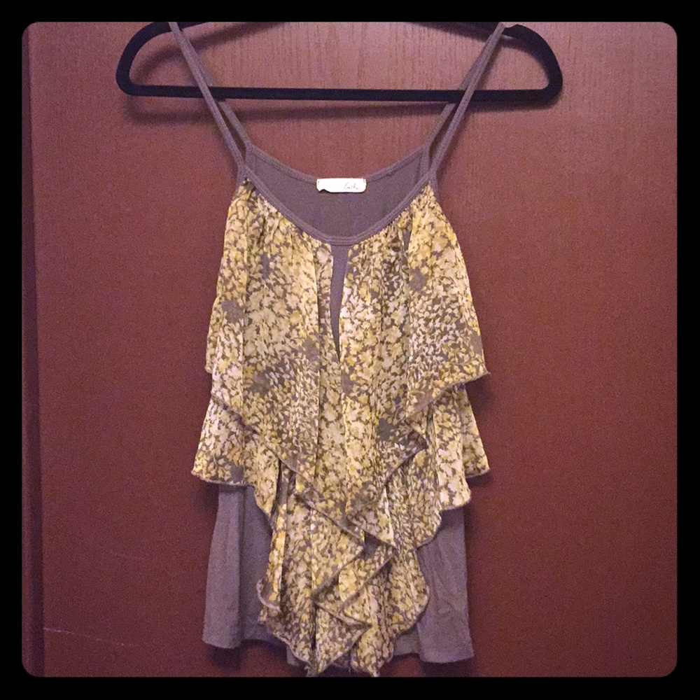 Beautiful floral tank top